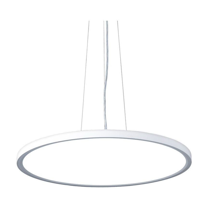 Top Light - Світлодіодна підвісна люстра з регулюванням яскравості REVIT LED/50W/230V 3000-6500K діаметр 60 см білий + пульт дистанційного керування