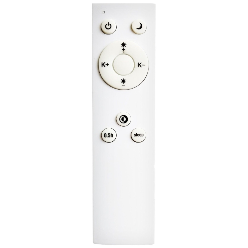 Top Light - Світлодіодна підвісна люстра з регулюванням яскравості REVIT LED/50W/230V 3000-6500K діаметр 60 см чорний + пульт дистанційного керування