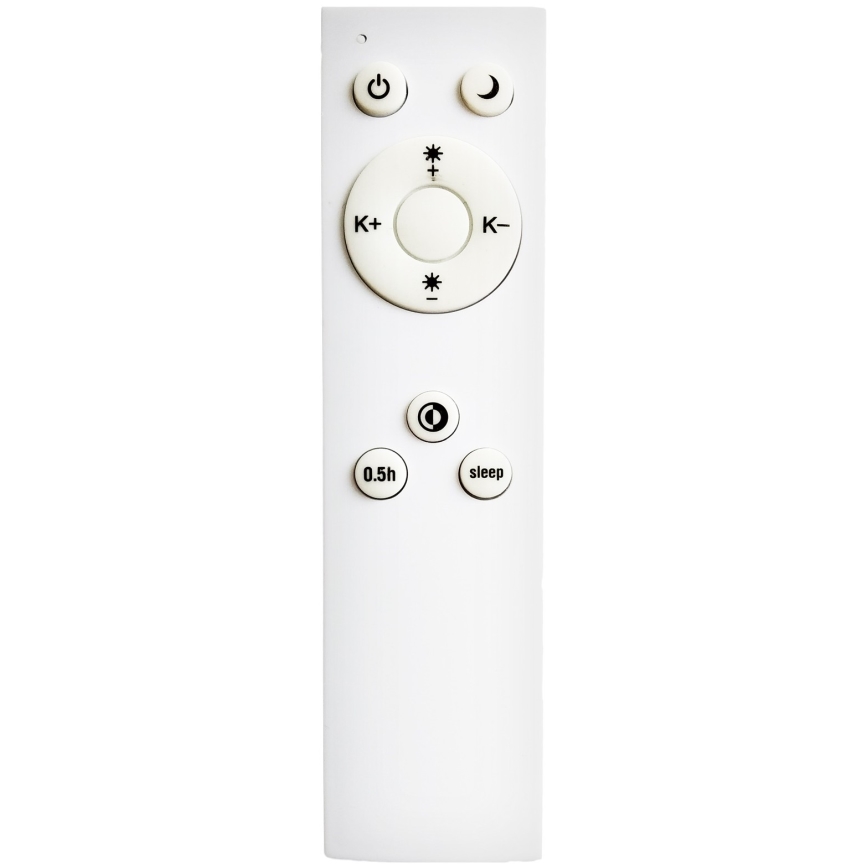Top Light - Світлодіодна підвісна люстра з регулюванням яскравості SALERNO LED/60W/230V 3000-6500K діаметр 60 см чорний + пульт дистанційного керування