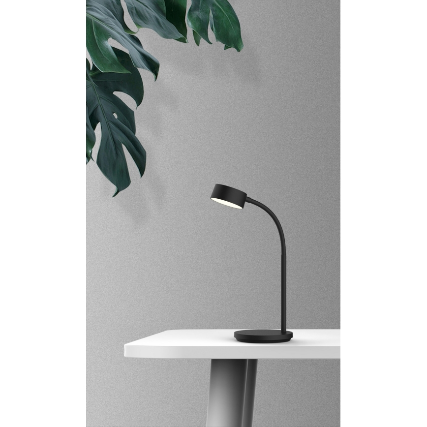 Top Light - LED Регулируемая сенсорная настольная лампа BELLA LED/4,8W/5V 3000/4000/6500K черная