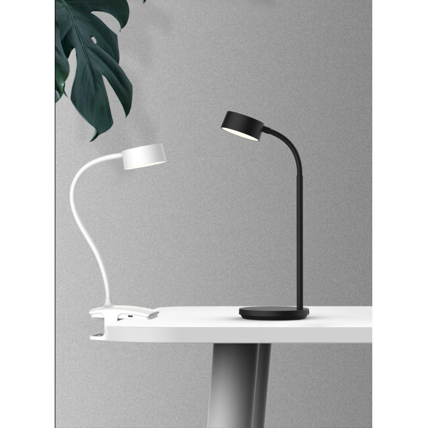 Top Light - LED Регулируемая сенсорная настольная лампа BELLA LED/4,8W/5V 3000/4000/6500K черная