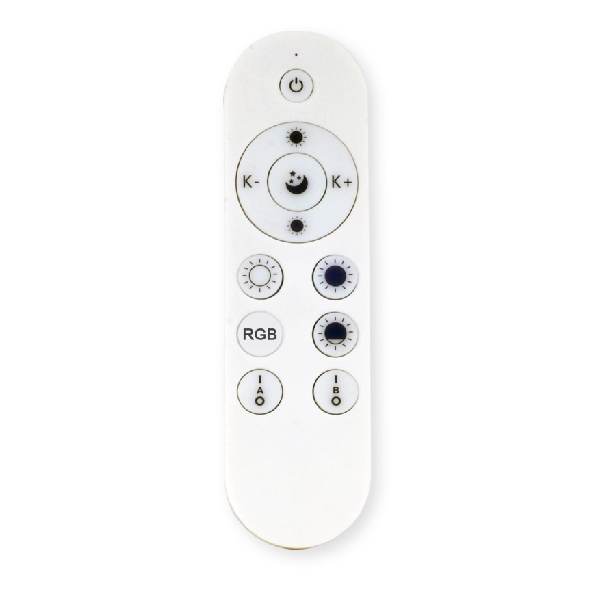 Top Light - LED RGB Підвісна люстра з регулюванням яскравості METAL LED/60W/230V Wi-Fi Tuya чорний + пульт дистанційного керування