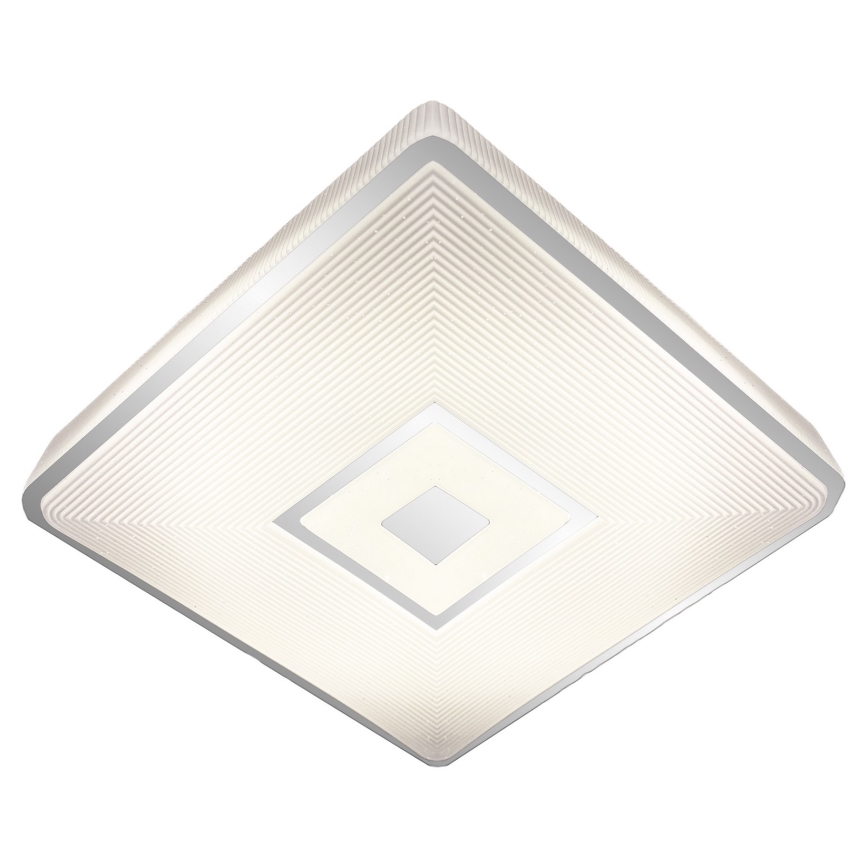 Top Light - LED RGB стельовий світильник з регулюванням яскравості RAINBOW LED/24W/230V квадратний + пульт дистанційного керування