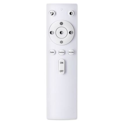 Top Light - LED RGB стельовий світильник з регулюванням яскравості RAINBOW LED/24W/230V квадратний + пульт дистанційного керування