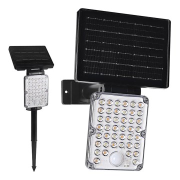 Top Light - LED сонячний світильник з датчиком 3 в 1 ZENITH LED/10W/3,7V 3000/4000/6500K IP54 2400 mAh