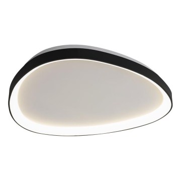 Top Light - LED Стельовий світильник з регульованою яскравістю ECLIPSE LED/55W/230V 3000-6500K діаметр 60 см чорний + пульт дистанційного керування