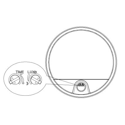 Top Light - LED уличный настенный светильник с датчиком движения и сумерек BARI LED/15W/230V 4000K IP54