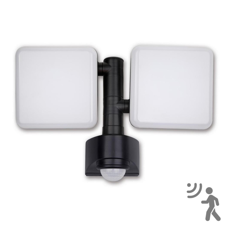Top Light Lucca 2 PIR - LED Вуличний настінний світильник з датчиком LUCCA 2xLED/10W/230V IP54
