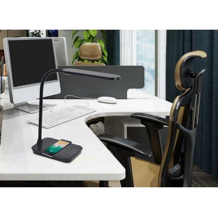 Top Light Luisa C - Светодиодная настольная лампа с регулированием яркости LUISA LED/5W/230V черный