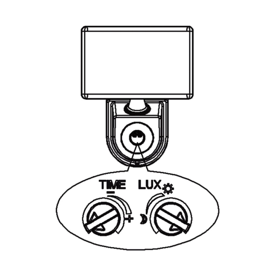 Top Light Marbella C PIR - Светодиодный прожектор с датчиком MARBELLA LED/15W/230V IP65