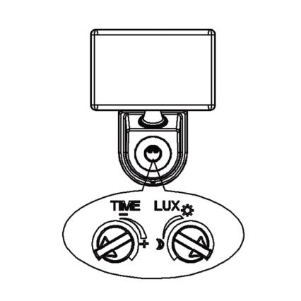 Top Light Marbella C PIR - Світлодіодний прожектор з датчиком MARBELLA LED/15W/230V IP65