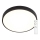 Top Light Metal 40C RC - Светодиодный потолочный светильник с регулированием яркости METAL LED/51W/230V черный + дистанционное управление