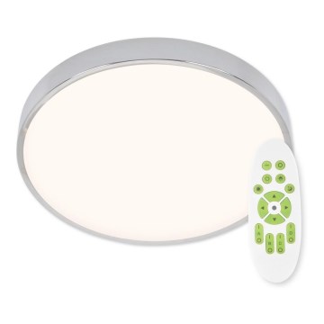 Top Light Metal 40CR RC - Світлодіодний стельовий світильник з регулюванням яскравості METAL LED/51W/230V глянцевий хром + пульт дистанційного керування