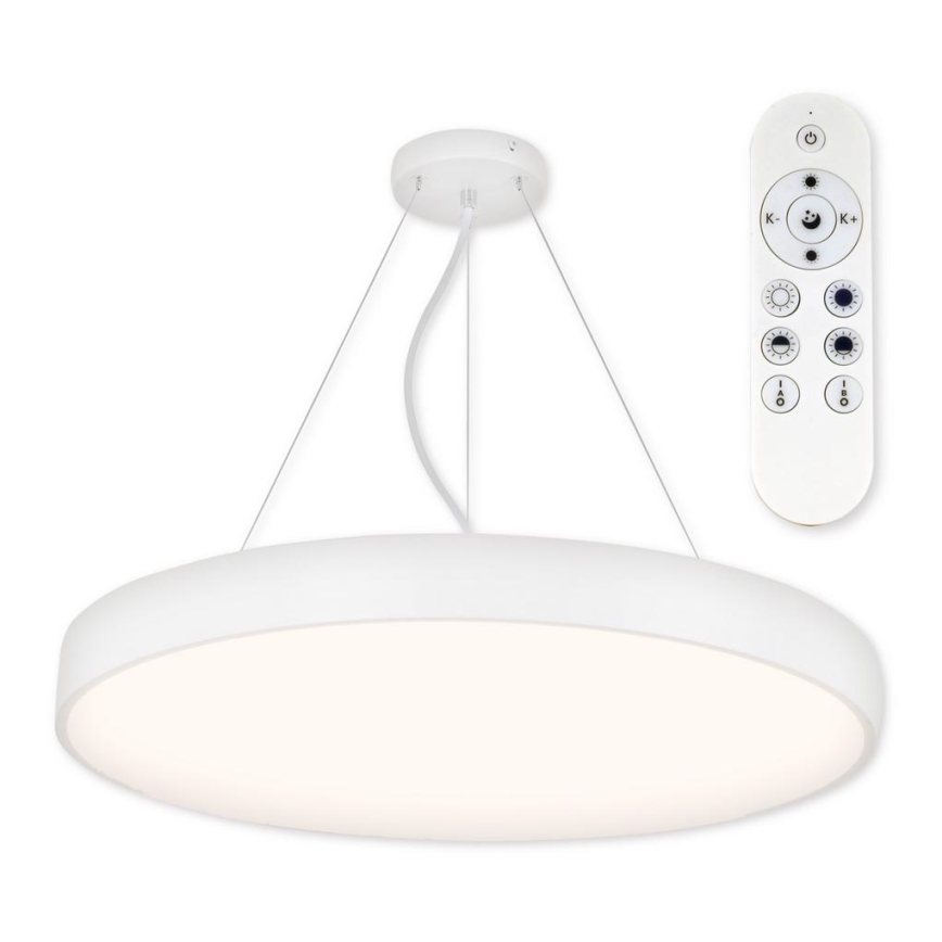 Top Light Metal 60BZ RC - Світлодіодна підвісна люстра з регулюванням яскравості METAL LED/60W/230V білий