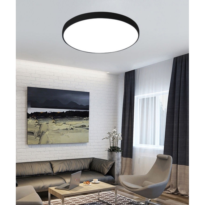 Top Light Metal 60C RC - Светодиодный потолочный светильник с регулированием яркости METAL LED/60W/230V + дистанционное управление