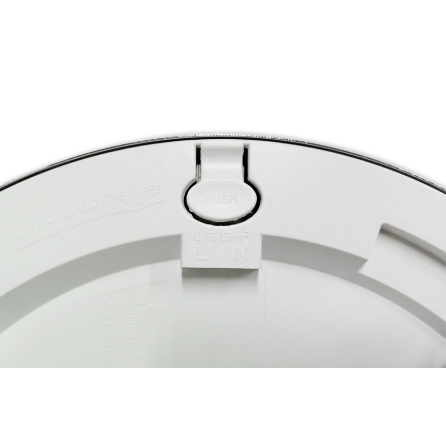Top Light Moon S CR - Світлодіодний вбудований світильник MOON LED/18W/230V