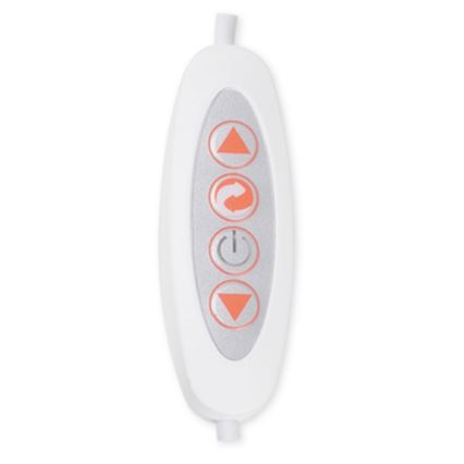 Top Light Neck B - Светодиодная настольная лампа с регулированием яркости и держателем NECK LED/5W/230V белый