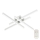 Top Light - Пристельова LED люстра з регулюванням яскравості CROSS LED/50W/230V 3000-6500K + пульт дистанційного керування