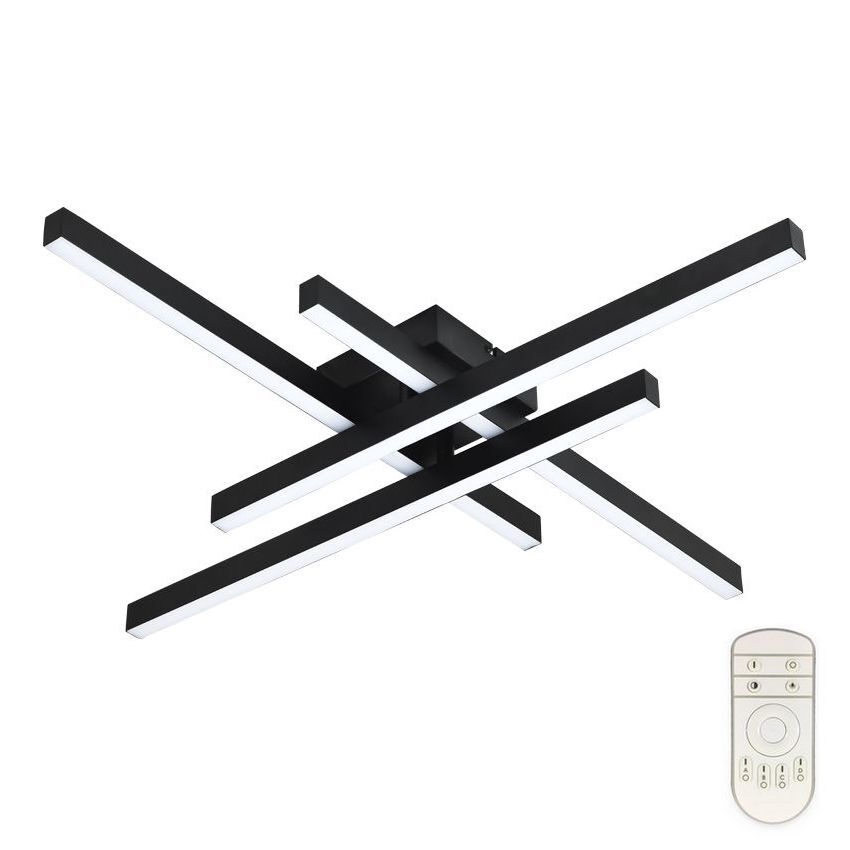 Top Light - Пристельова LED люстра з регулюванням яскравості CROSS LED/50W/230V 3000-6500K + пульт дистанційного керування