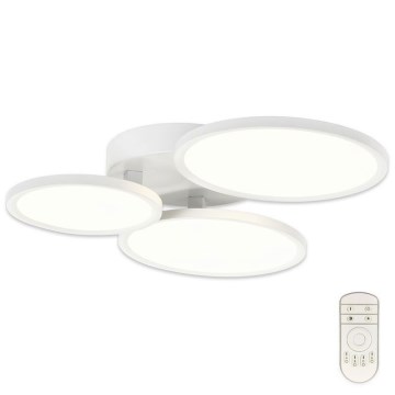 Top Light - Пристельова LED люстра з регулюванням яскравості MERKUR LED/50W/230V 3000-6500K білий + пульт дистанційного керування