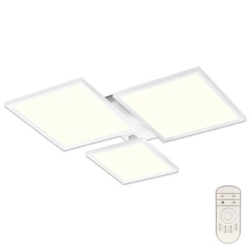 Top Light - Пристельова LED люстра з регулюванням яскравості MERKUR LED/50W/230V 3000-6500K білий + пульт дистанційного керування
