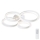 Top Light - Пристельова LED люстра з регулюванням яскравості OLYMP LED/65W/230V 3000-6500K круглий білий + пульт дистанційного керування