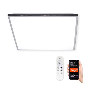 Top Light Silver H MAX SMART - Светодиодный потолочный RGB-светильник с регулированием яркости и дистанционным управлением SILVER LED/60W/230V Tuya + дистанционное управление