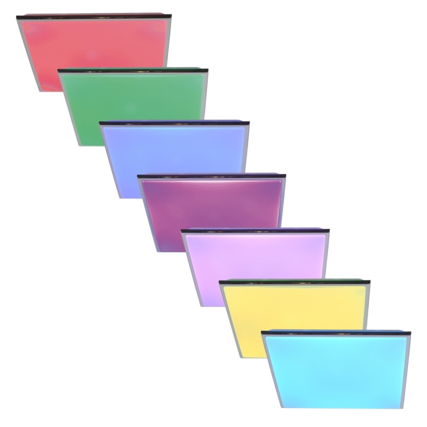 Top Light Silver H MAX SMART - LED RGB стельовий світильник з регулюванням яскравості з дистанційним керуванням SILVER LED/60W/230V Tuya + пульт ДК