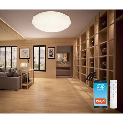 Top Light Sparkle 80 SMART - Светодиодный RGB-светильник с регулированием яркости LED/80W/230V Tuya + пульт ДУ