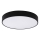 Top Light - Стельовий LED світильник для ванної з регулюванням яскравості PETAL LED/48W/230V IP44 3000-6500K діаметр 48 см чорний + пульт дистанційного керування