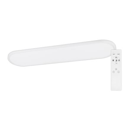 Top Light - LED з регулюванням яскравості стельовий накладний/підвісний світильник OVAL LED/36W/230V 3000-6500K білий + дистанційне керування