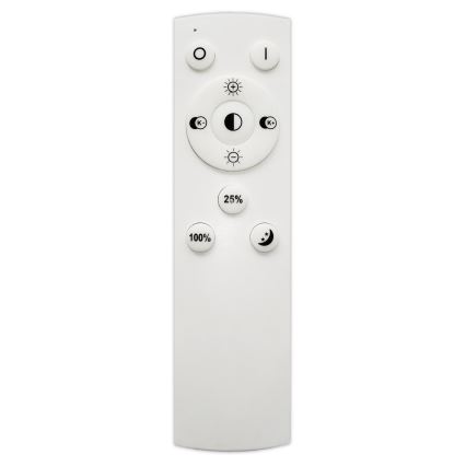 Top Light - Светодиодная подвесная люстра с регулированием яркости SATURN LED/30W/230V 3000-6500K черный + дистанционное управление