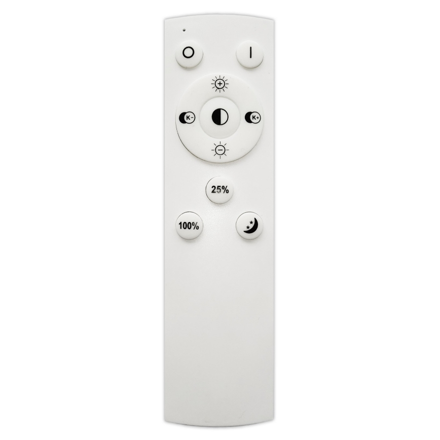 Top Light - Светодиодная подвесная люстра с регулированием яркости LINE LED/30W/230V черный + дистанционное управление
