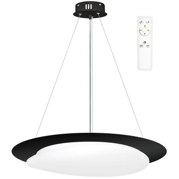 Top Light - Светодиодная подвесная люстра с регулированием яркости STONE LED/51W/230V 3000-6500K + дистанционное управление