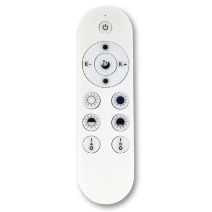 Top Light - Светодиодная подвесная RGB-люстра с регулированием яркости METAL LED/60W/230V Wi-Fi Tuya белый + дистанционное управление