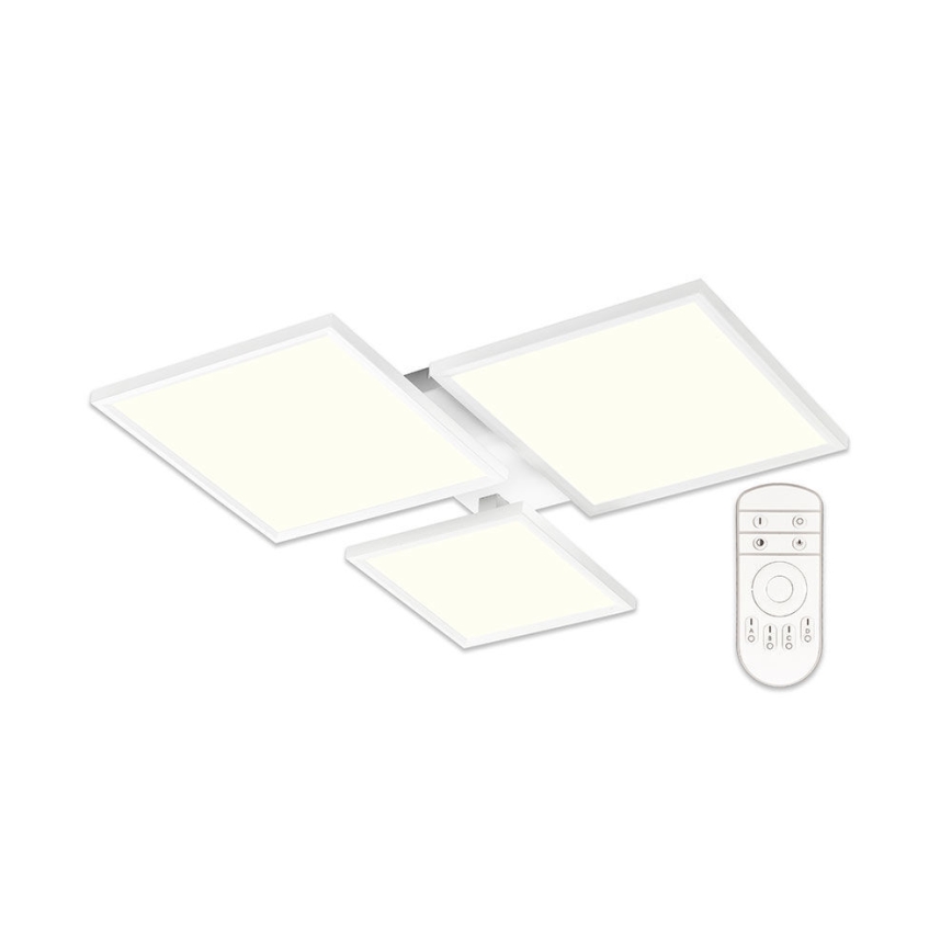 Top Light - Светодиодная припотолочная люстра с регулированием яркости MERKUR LED/50W/230V 3000-6500K белый + дистанционное управление