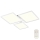 Top Light - Светодиодная припотолочная люстра с регулированием яркости MERKUR LED/50W/230V 3000-6500K белый + дистанционное управление