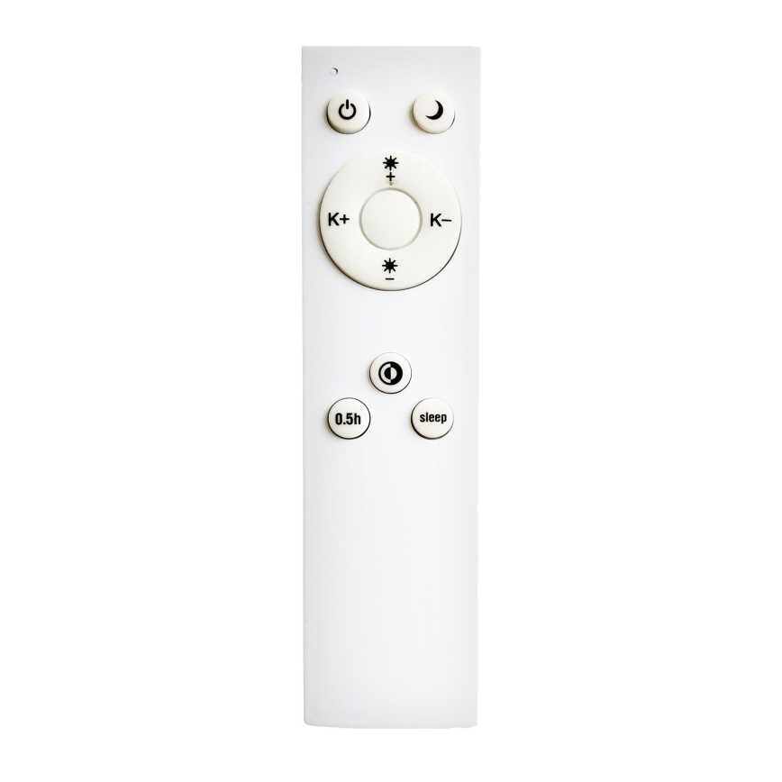 Top Light - Светодиодная припотолочная панель с регулированием яркости REVIT LED/70W/230V 3000-6500K 120x30 см черный + дистанционное управление