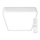 Top Light - Светодиодный диммируемый потолочный светильник LED/51W/230V квадратный, белый + пульт ДУ