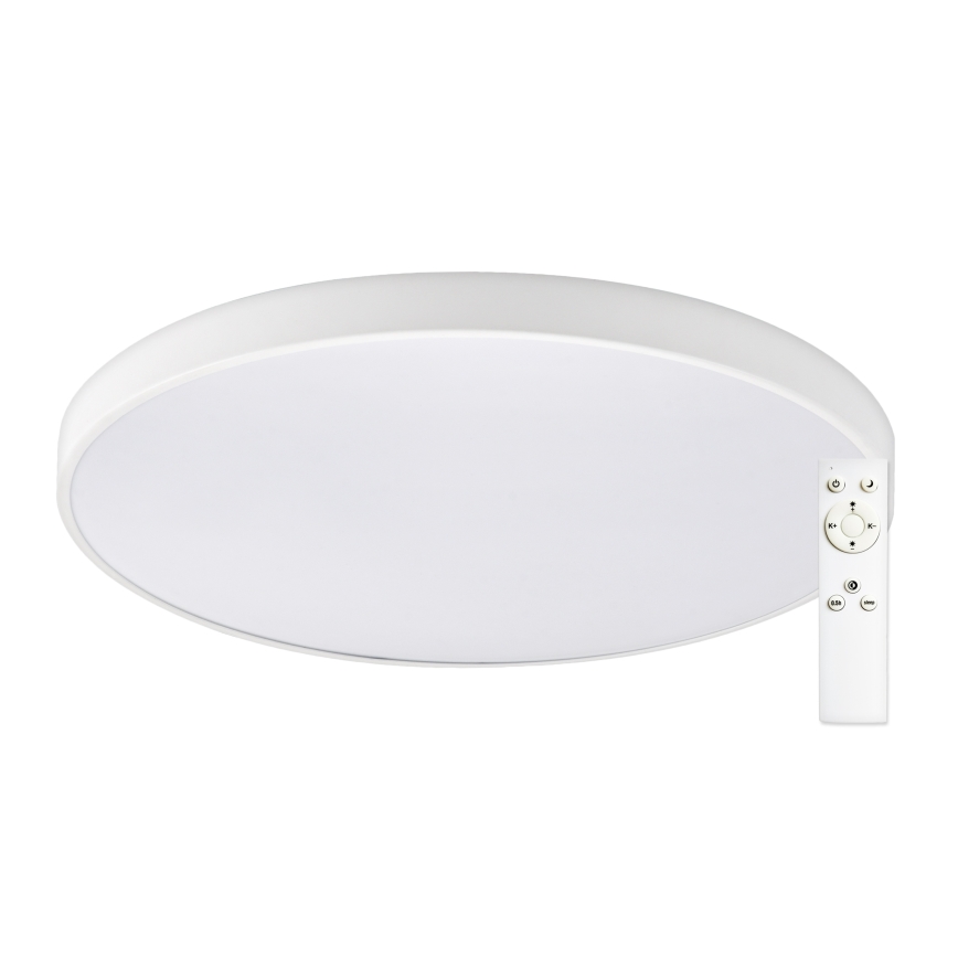 Top Light - Диммируемый LED потолочный светильник для ванной комнаты PETAL LED/60W/230V 3000-6500K IP44 диаметр 59 см белый + дистанционное управление