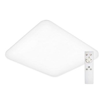 Top Light - Светодиодный диммируемый потолочный светильник OCEAN H80 RC LED/100W/230V квадрат + пульт дистанционного управления