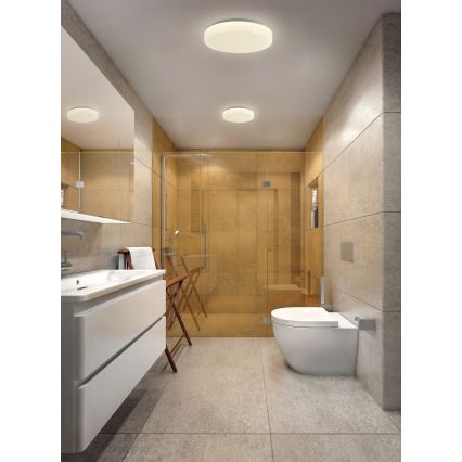 Top Light - Светодиодный потолочный светильник для ванной комнаты TWISTER LED/18W/230V IP44