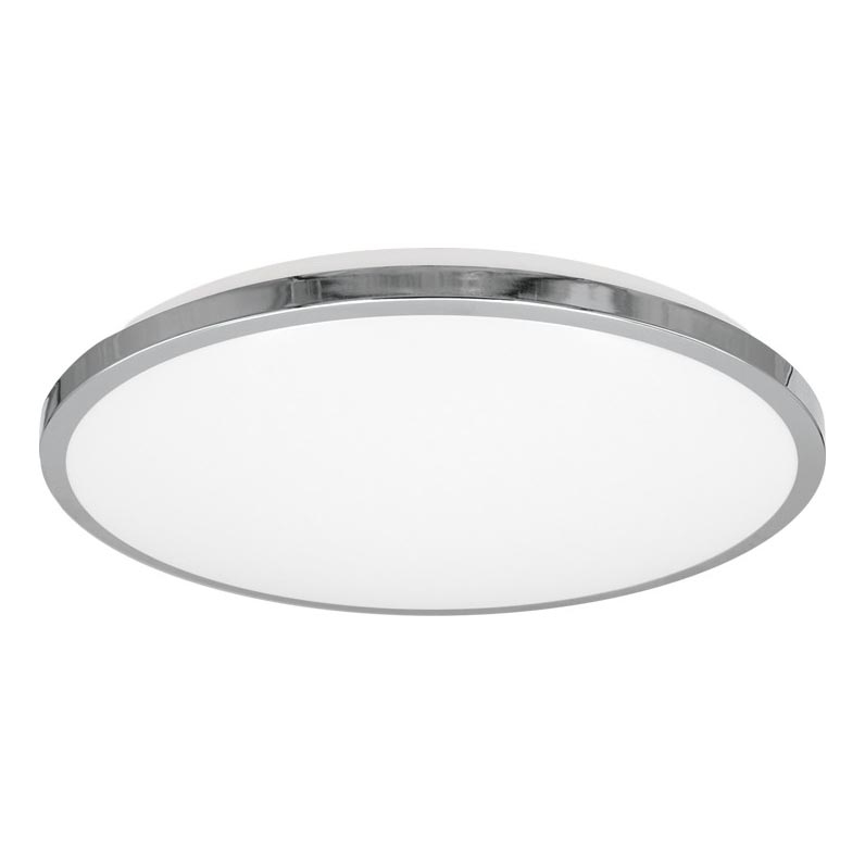 Top Light - Светодиодный потолочный светильник для ванной комнаты SILVER LED/10W/230V IP44 3000/4000/6500K диаметр 29 см блестящий хром