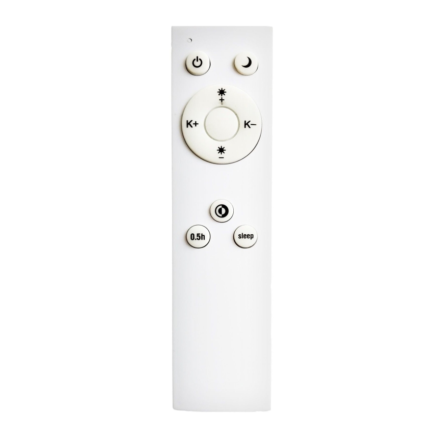 Top Light - Светодиодный потолочный светильник с регулированием яркости REVIT LED/50W/230V 3000-6500K 50x50 см белый + дистанционное управление