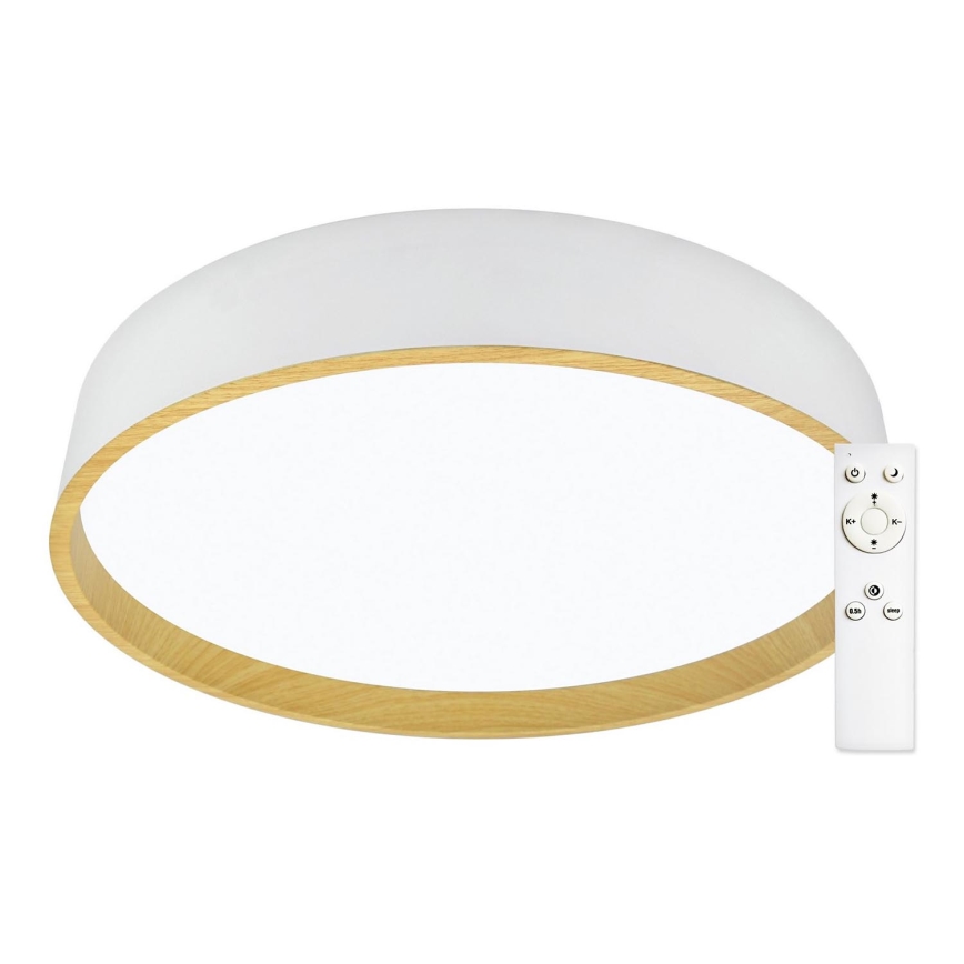 Top Light - Светодиодный потолочный светильник с регулированием яркости DEKOR LED/51W/230V диаметр 40 см 3000-6500K + дистанционное управление