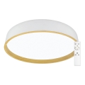 Top Light - Светодиодный потолочный светильник с регулированием яркости DEKOR LED/51W/230V диаметр 50 см 3000-6500K + дистанционное управление