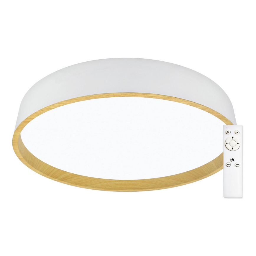 Top Light - Светодиодный потолочный светильник с регулированием яркости DEKOR LED/51W/230V диаметр 50 см 3000-6500K + дистанционное управление