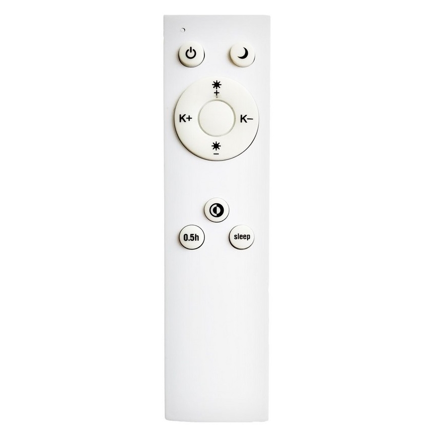 Top Light - Светодиодный потолочный светильник с регулированием яркости DEKOR LED/51W/230V диаметр 40 см 3000-6500K + дистанционное управление