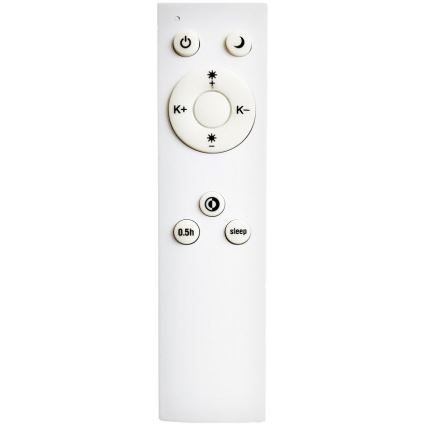 Top Light - Светодиодный потолочный светильник с регулированием яркости DEKOR LED/51W/230V диаметр 50 см 3000-6500K + дистанционное управление
