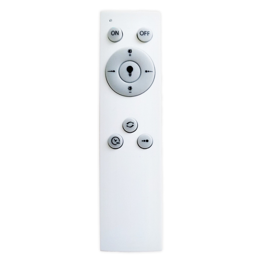 Top Light - Светодиодный потолочный светильник с регулированием яркости IVONA 40C RC LED/24W/230V + дистанционное управление черный